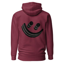 Load image into Gallery viewer, Black Smiley Hoodie