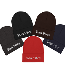 Load image into Gallery viewer, Posi Vibes Beanie
