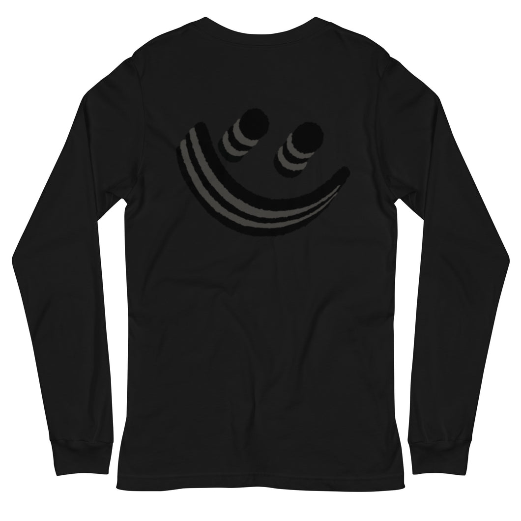 Black Smiley Long Sleeve