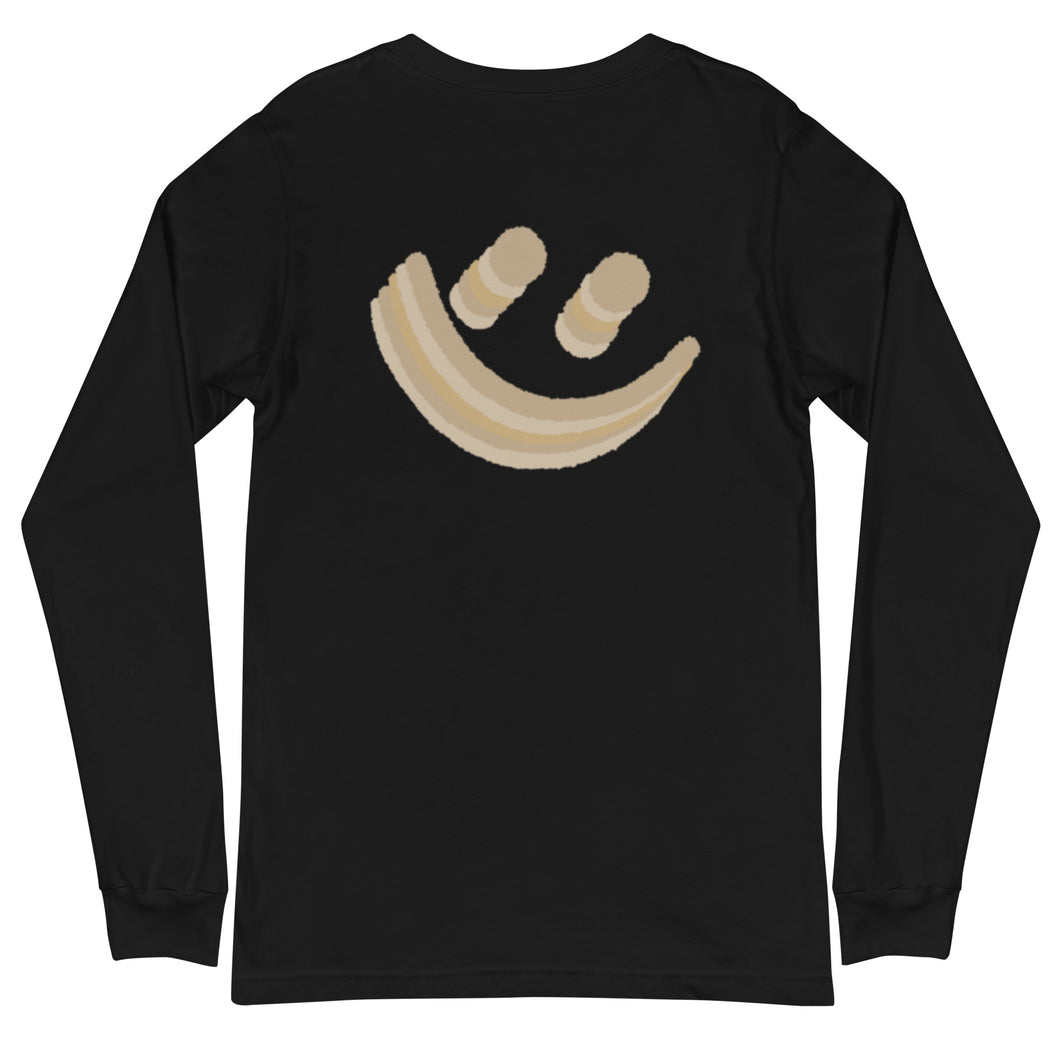 Tan Smiley Long Sleeve