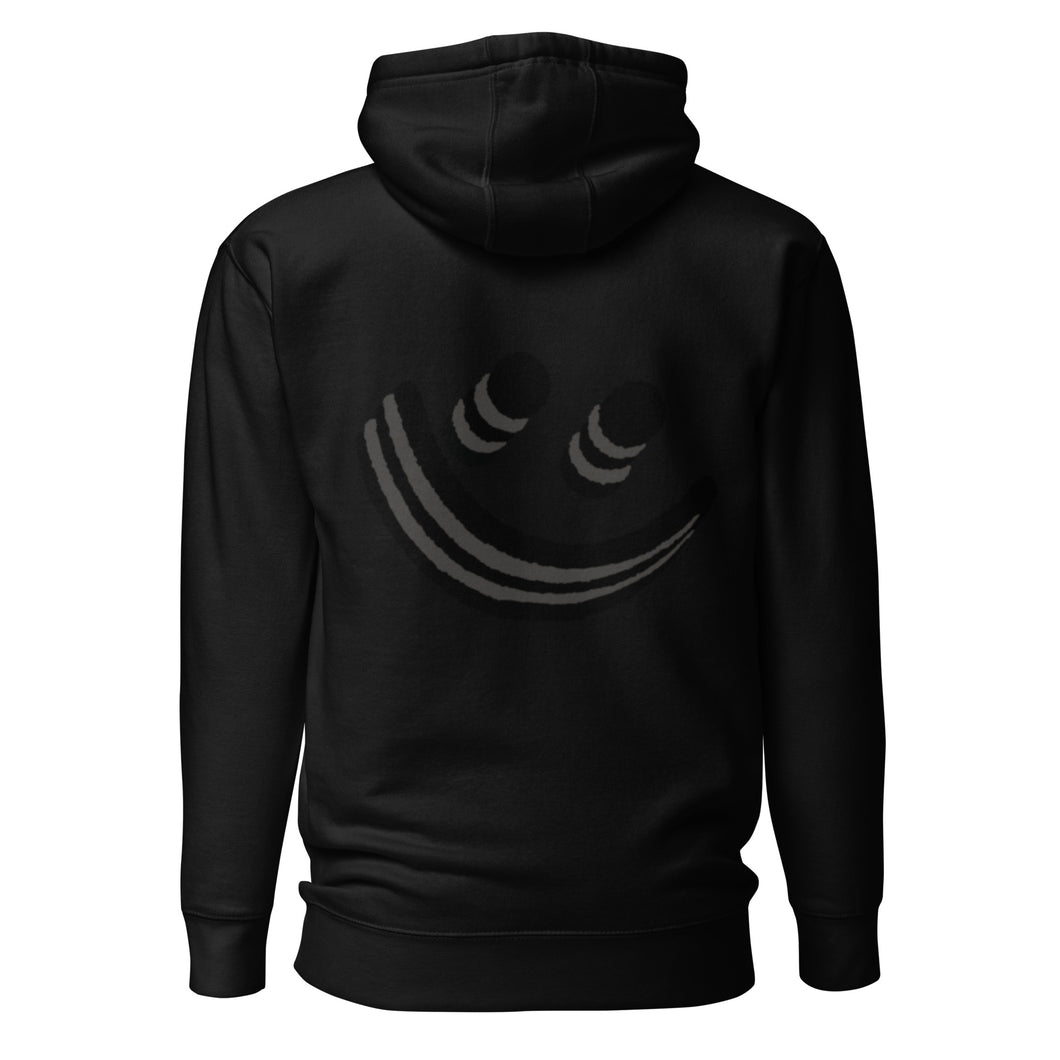 Black Smiley Hoodie