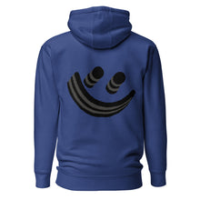 Load image into Gallery viewer, Black Smiley Hoodie
