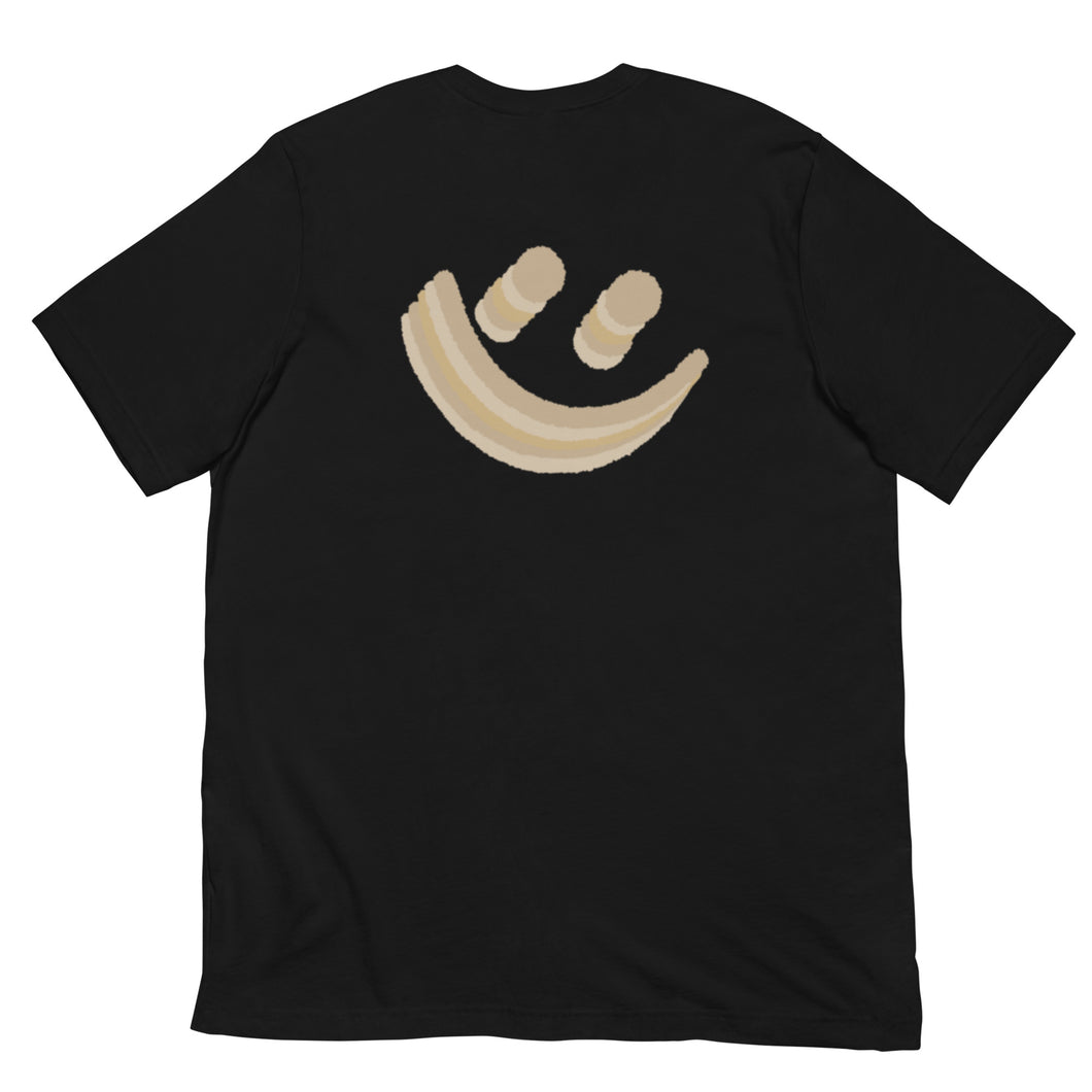 Tan Smiley Tee